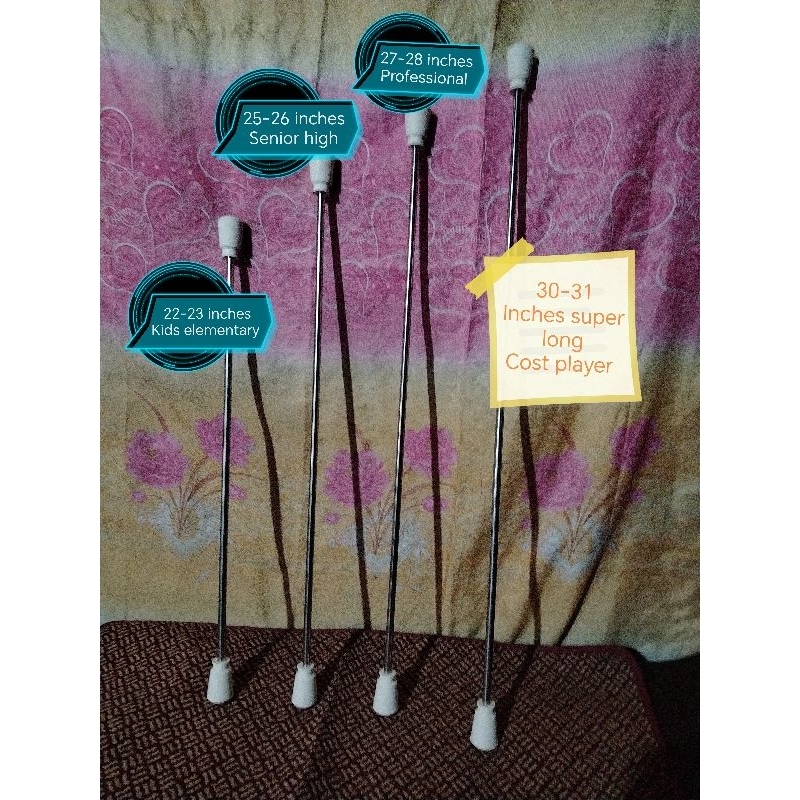 ultra thin baton same size ang butas sa star baton kids22 inches to 31 ...