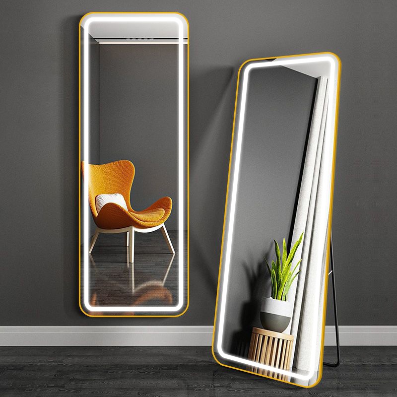 Mirror With Stand Full Body Mirror Whole Body Mirror Bedroom Salon Full ...
