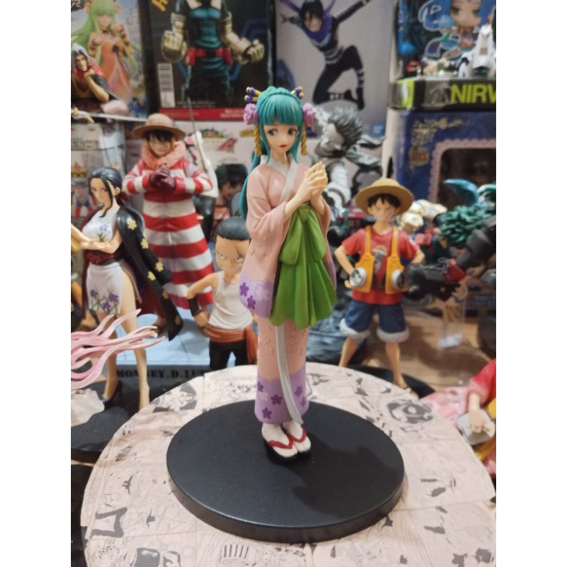 Figurine Banpresto Kozuki Hiyori – One Piece DXF The Grandline Lady WANOKUNI Vol.4 – Neuve