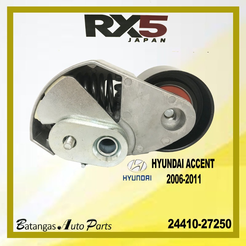 BELT TENSIONER ASSEMBLY FOR HYUNDAI ACCENT 2006-2011 PART NO : 24410 ...