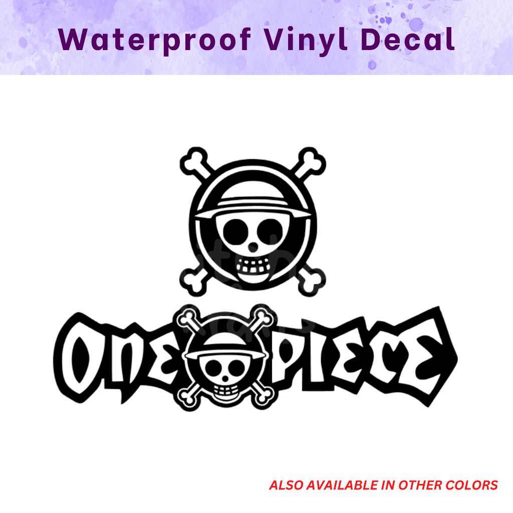 One Piece Anime Luffy stickers waterproof decals | Shopee Philippines