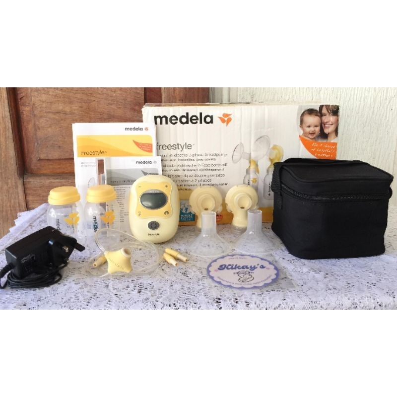 MEDELA FREESTYLE Electric breast pump/rechargeable Shopee
