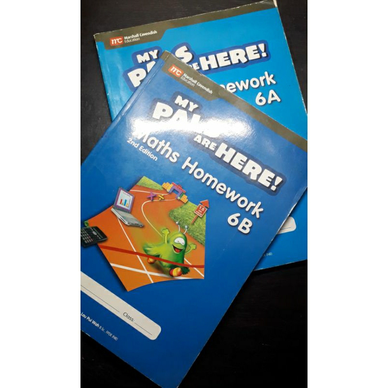 MY PALS ARE HERE MATH HOMEWORK 6A 6B (SET) | Shopee Philippines