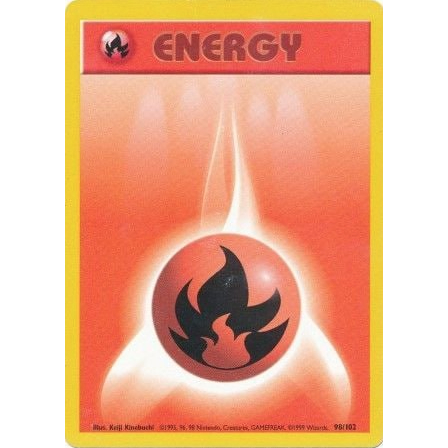 Pokemon TCG - Fire Energy - Base Set 2 - Basic Energy | Shopee Philippines