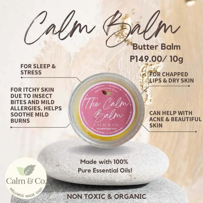 Calm & Co. Butter Balm | Shopee Philippines