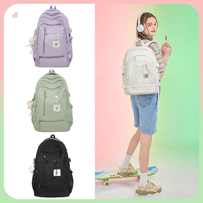 waterproof backpack college bag stylish for girl