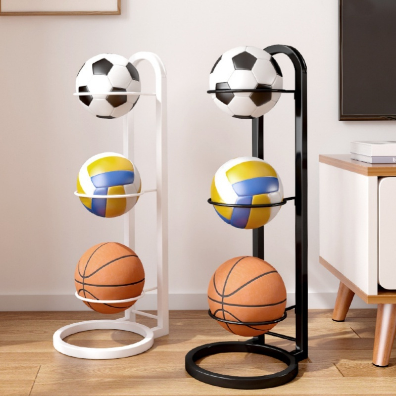 Basketball Storage Rack Iron Ring Football Volleyball RugbyBall ...