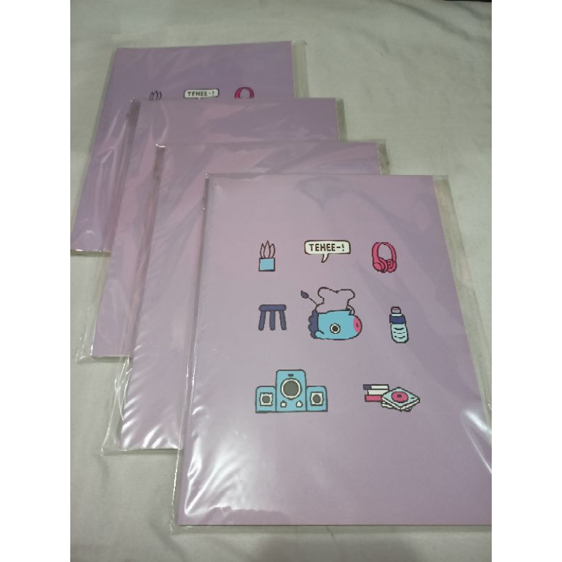 Original BT21 Notebook | Shopee Philippines