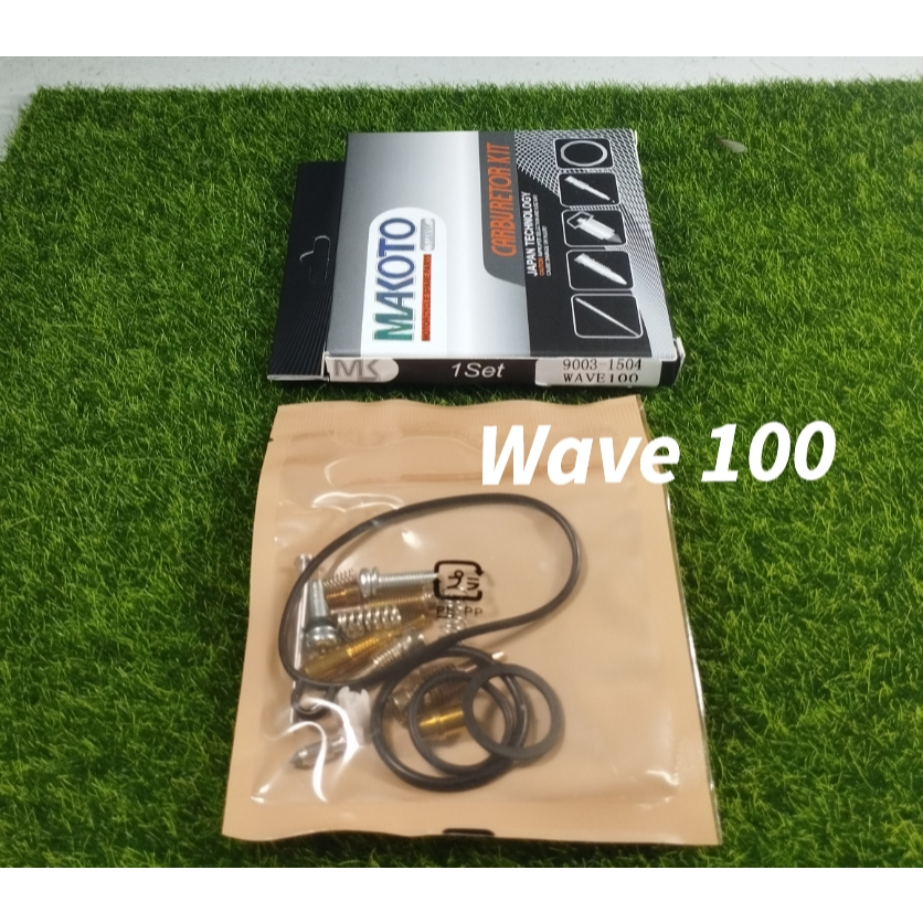 Wave 100 Carburetor Repair kit Makoto Japan Std (Carb repair Kit ...