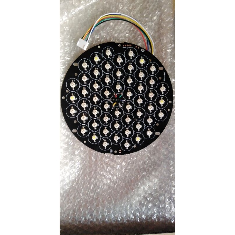 RGBW 54×3W Par led aluminum plate pcb for old model bead type | Shopee ...