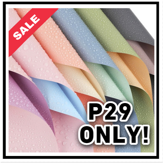 58*58 Two-Sided Colored wrapper 10pcs decorating Flower wrapping ...