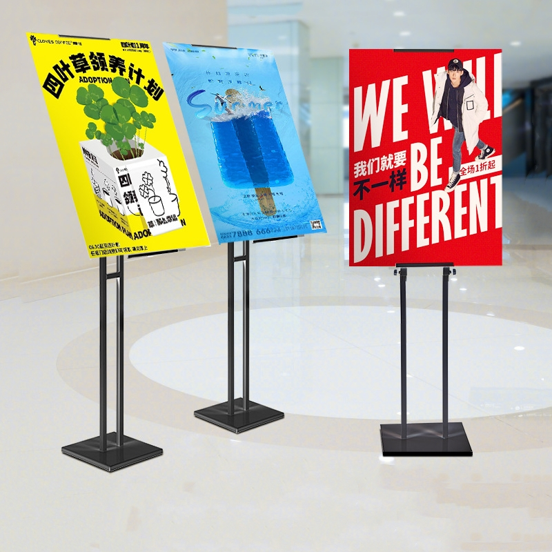 Banner Stand Kt Board Stand Double Sided Poster Holder Display Stand ...