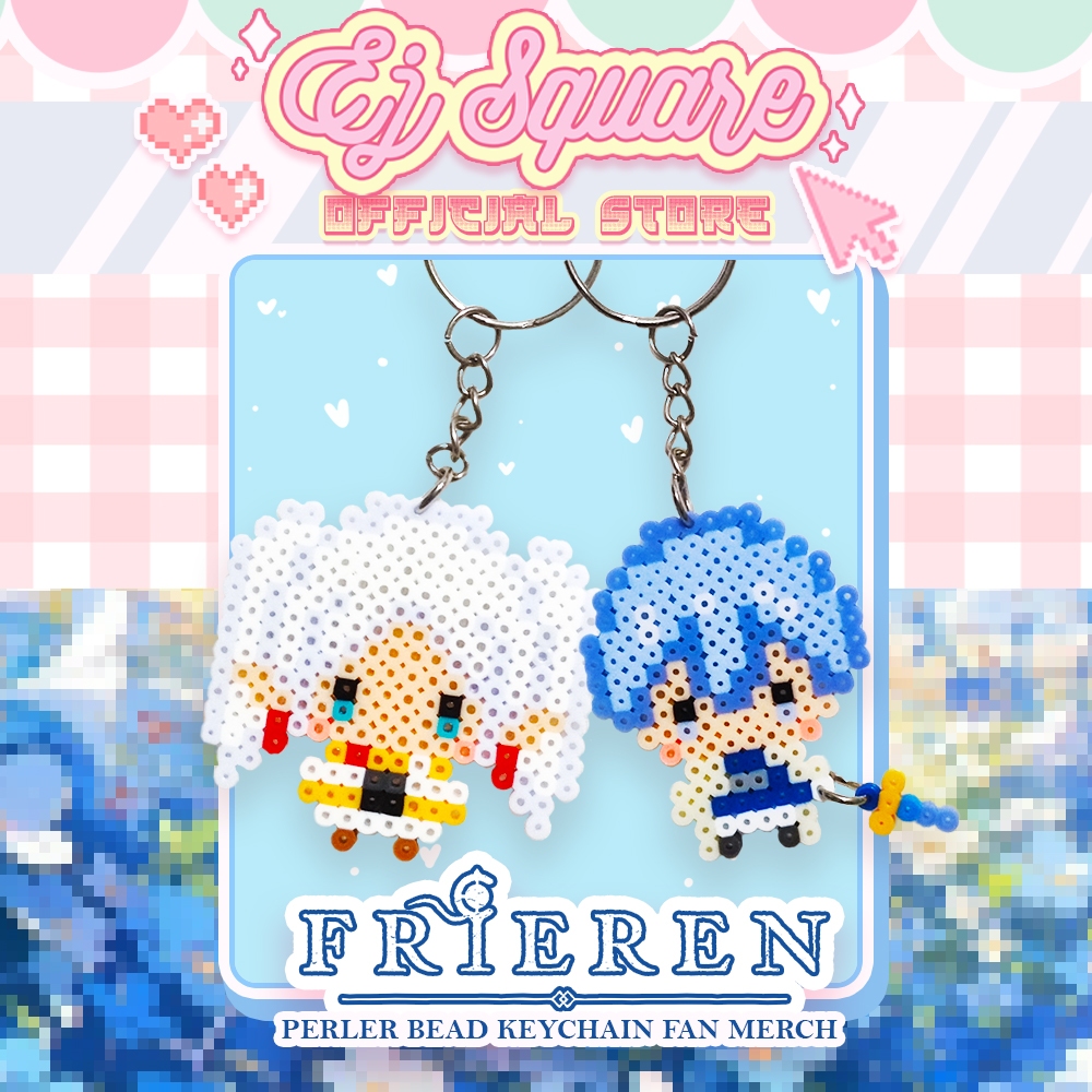 FRIEREN: BEYOND JOURNEY'S END PERLER BEAD KEYCHAINS FAN MERCH EJ