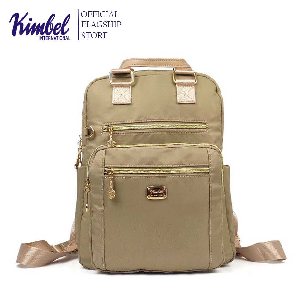 KIMBEL Backpack HGZB6530 Medium Size Satin | Shopee Philippines