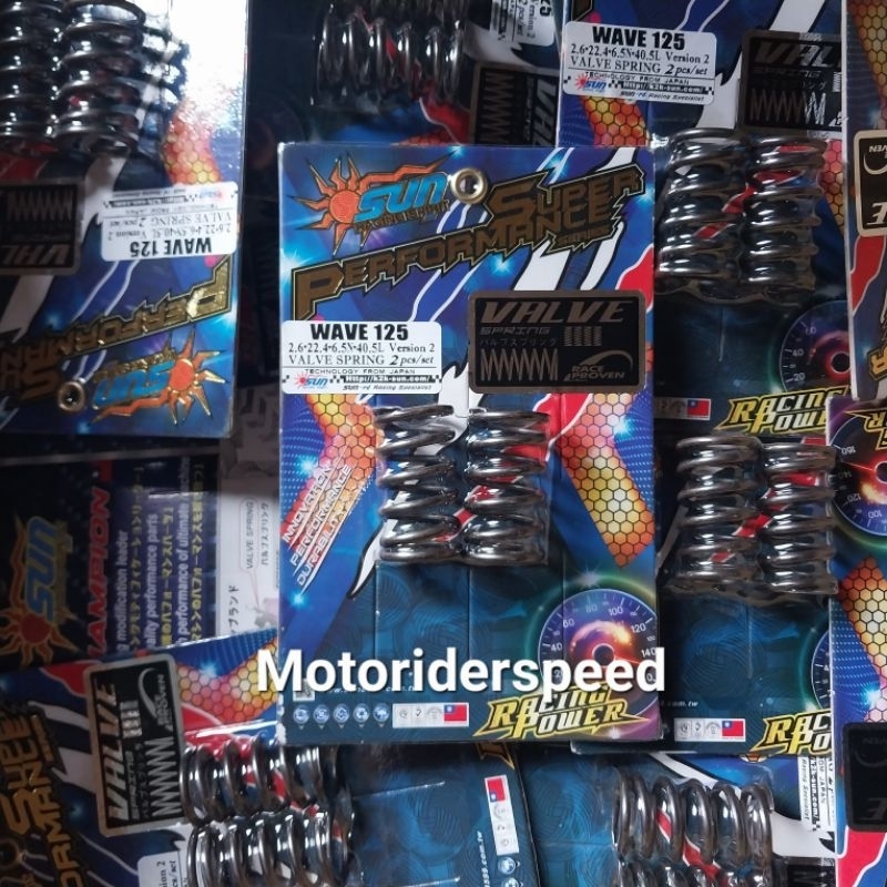 Sun Valve Spring XRM 110 / Wave 100/ Wave110 and Wave125/ xrm125