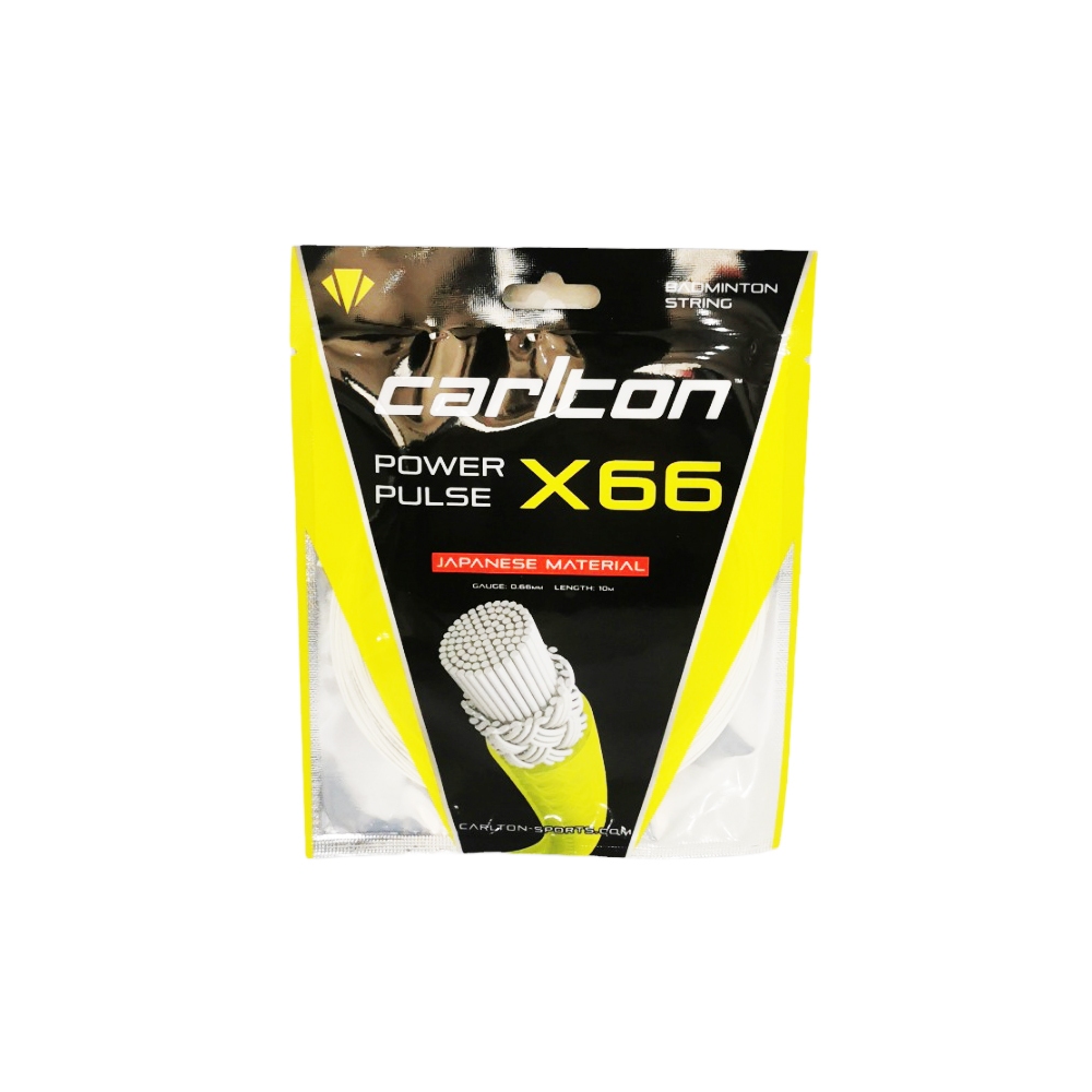Carlton Power Pulse X66 Badminton String White | Shopee Philippines