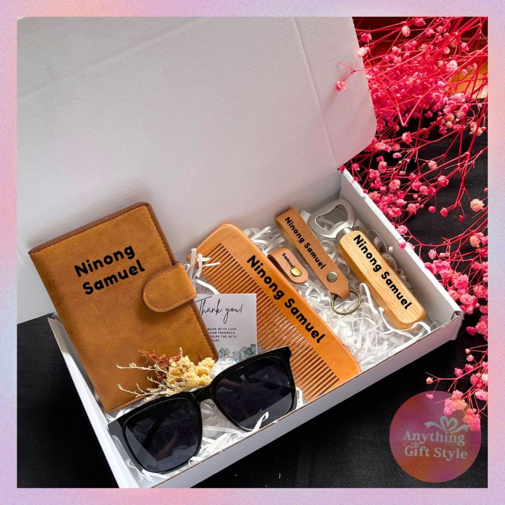 Personalized Gift Box Set Idea for Ninong, Groomsmen, Bestman Souvenir ...