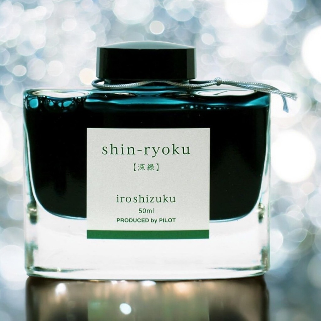Pilot Fountain Pen Ink iroshizuku INK-50-SHR Shin-Ryoku school supplies ...