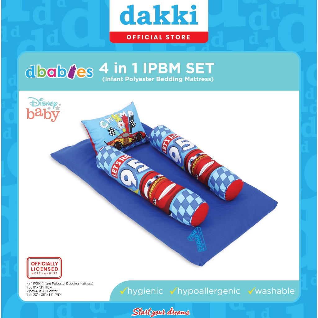 【LIVE EXCLUSIVE】Dakki in Character Infant Polyester Bedding Mattress