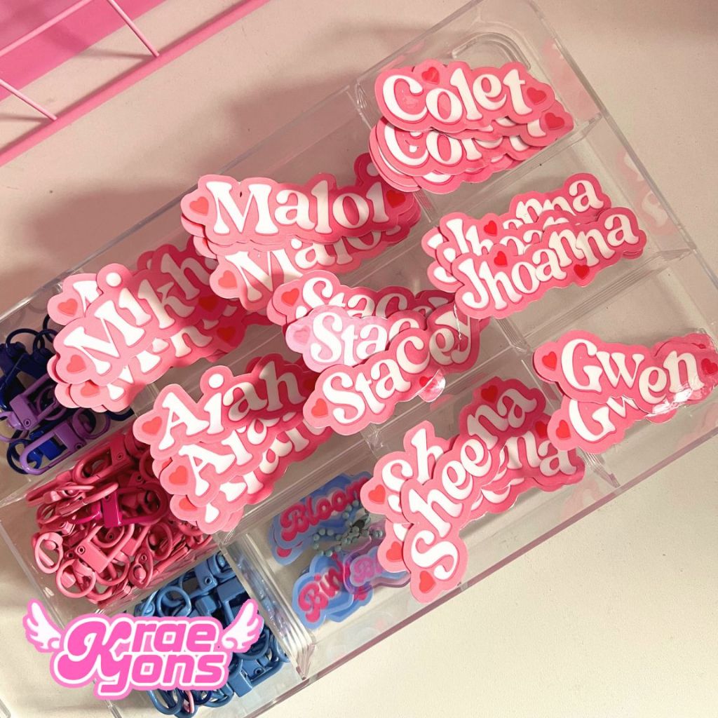 BINI Names Cherry on Top Inspired Vinyl Glossy Waterproof Stickers by ...
