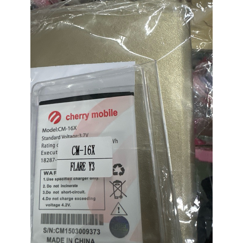 Cherry Mobile Flare J3S CM 16S flare Y3 CM 16X Original Quality Battery Shopee Philippines