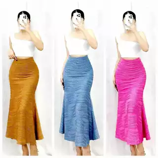 AMERI UND 2WAY CURVE SLIT MERMAID SKIRT mermaid skirt - Best AMERI UND 2WAY CURVE SLIT MERMAID SKIRT mermaid skirt - Best