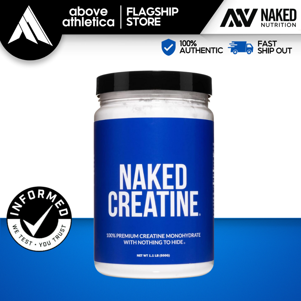 Naked Nutrition Pure Micronized Creatine Monohydrate Powder G Lbs Servings