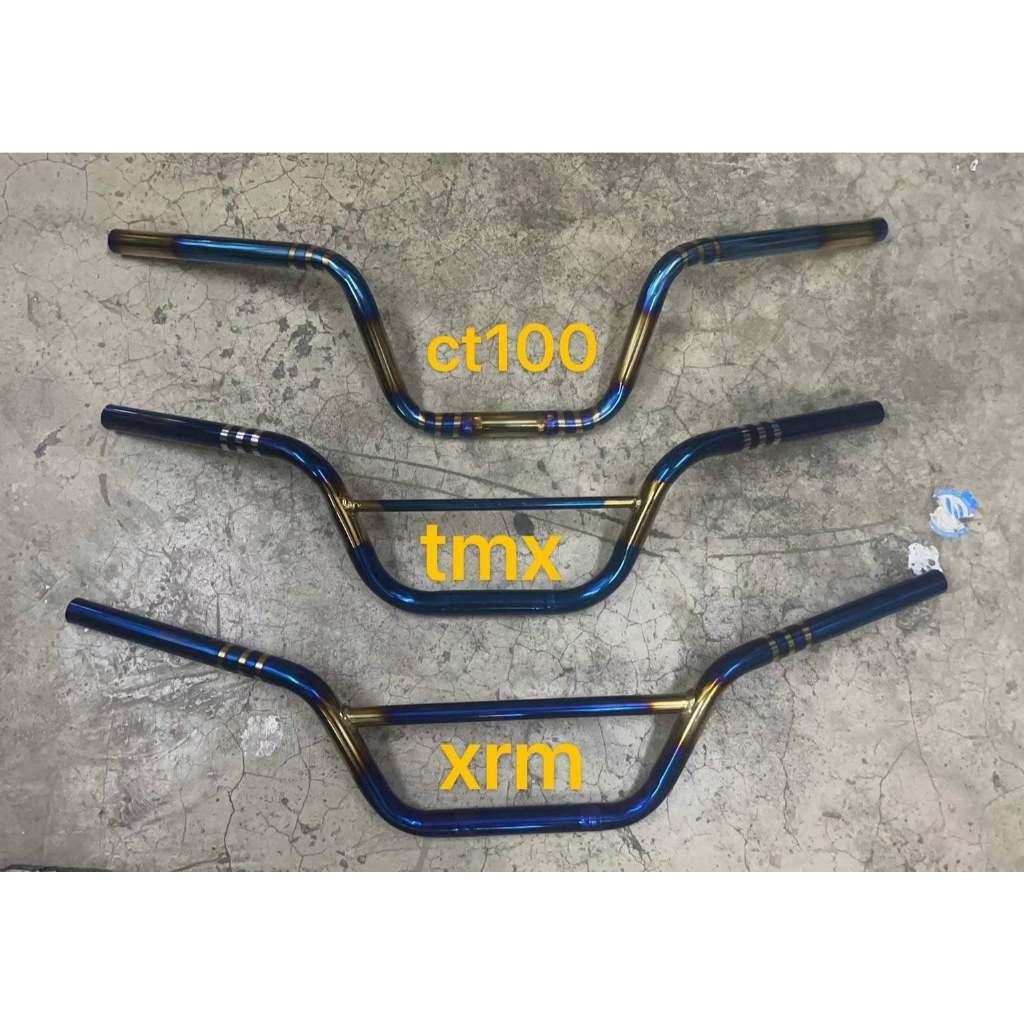 dbph MOTORCYCLE TMX /XRM / CT100 HANDLEBAR- TITANIUM | Shopee Philippines