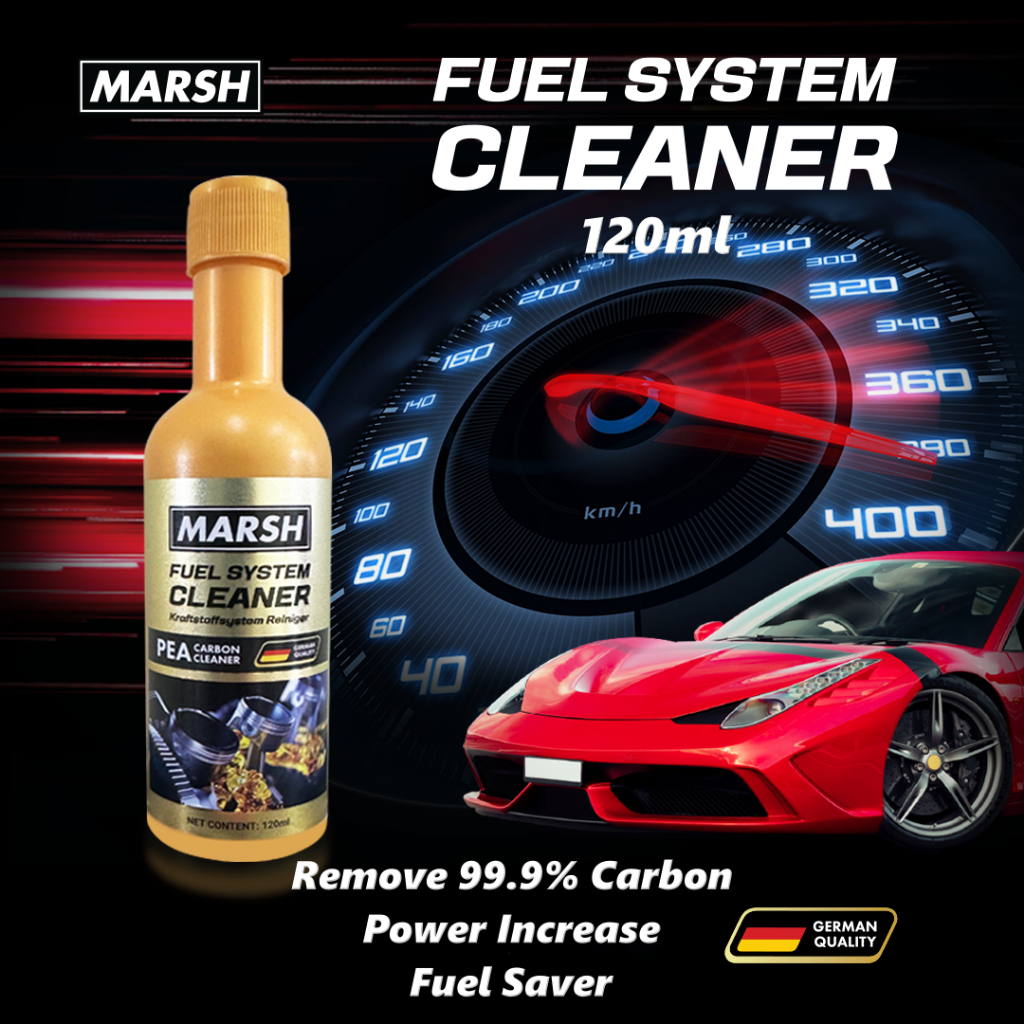 Marsh Fuel System Cleaner Gas Fuel Additives Clean Carbon Improve