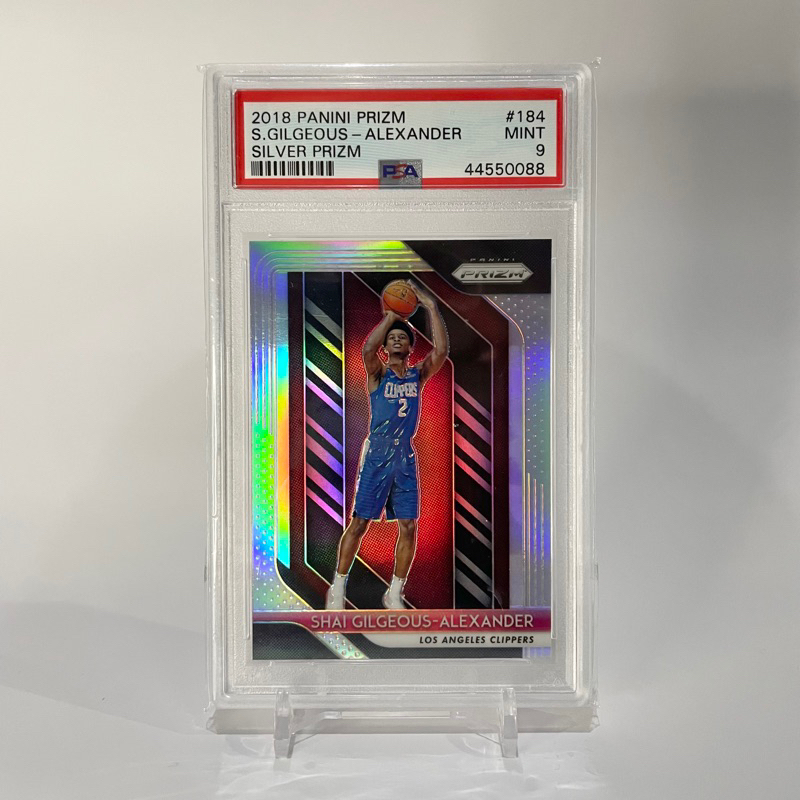 PSA 9 Shai Gilgeous-Alexander Prizm Silver RC (NBA Card) | Shopee  Philippines