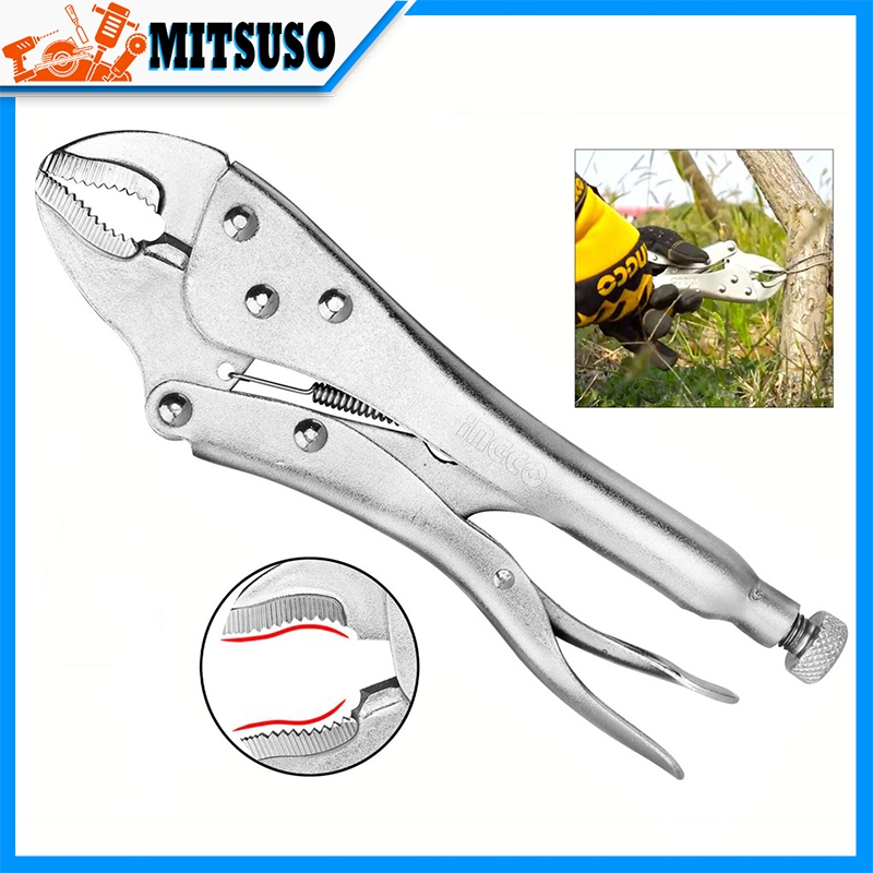 Industrial Grade Curved Vice Grip Jaw Vise Grip Pliers Vise Grip Heavy ...