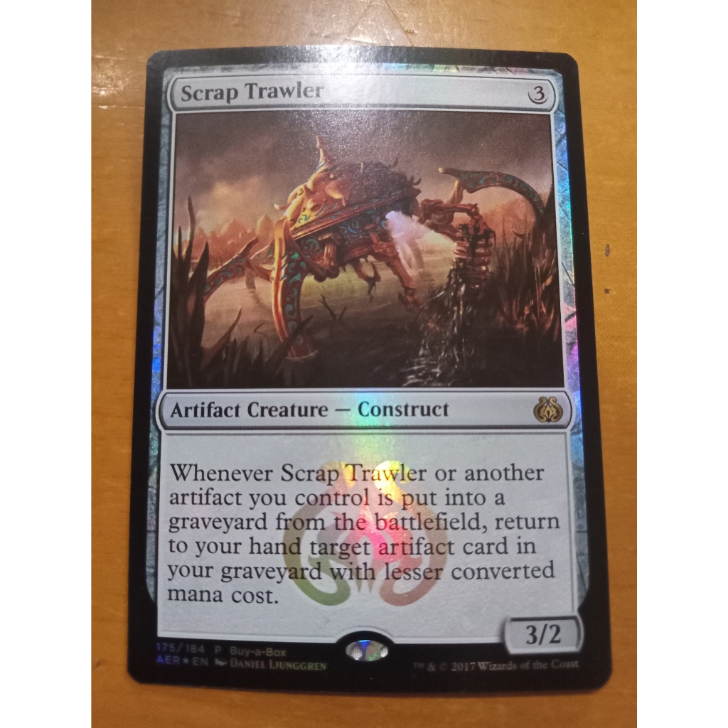 MTG Scrap Trawler (Aether Revolt Buy-a-Box) Magic: the Gathering ...