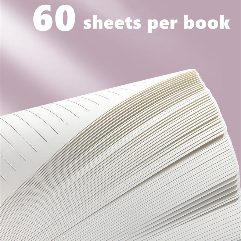 1PC A5 60Sheets Thicker 80g A5 Spring Notebook Binder Notepad Spiral ...