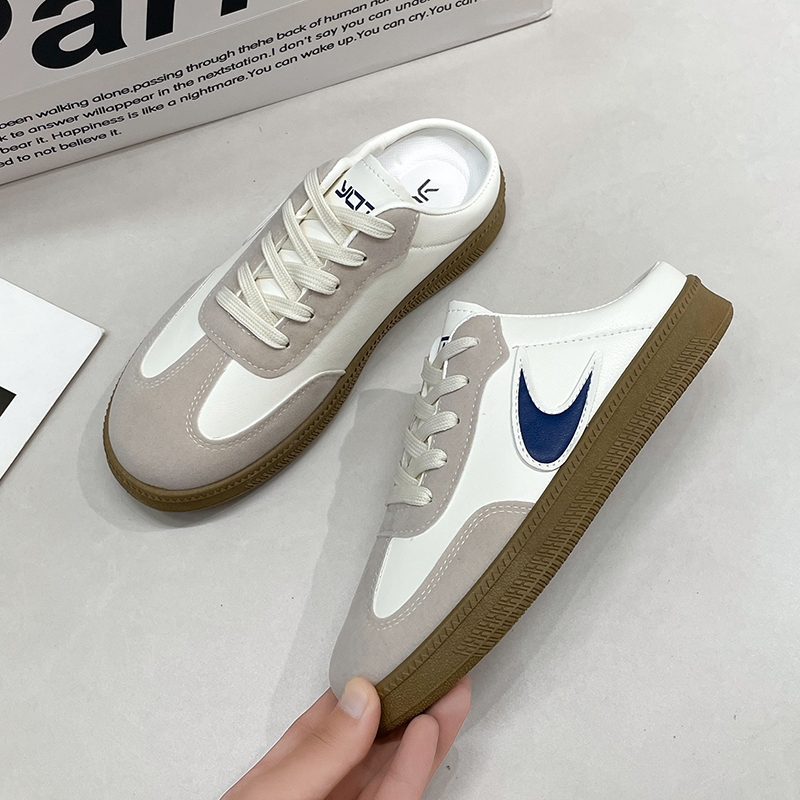 YOTO Korean Light weight Slip Resistant White Synthetic Rubber Shoes For Women Sneakers Shopee Philippines