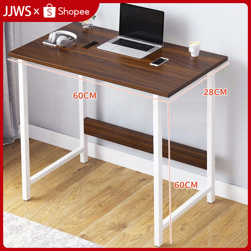 JJWS Modern Study Table Wooden Office Desk Simple Computer Table ...