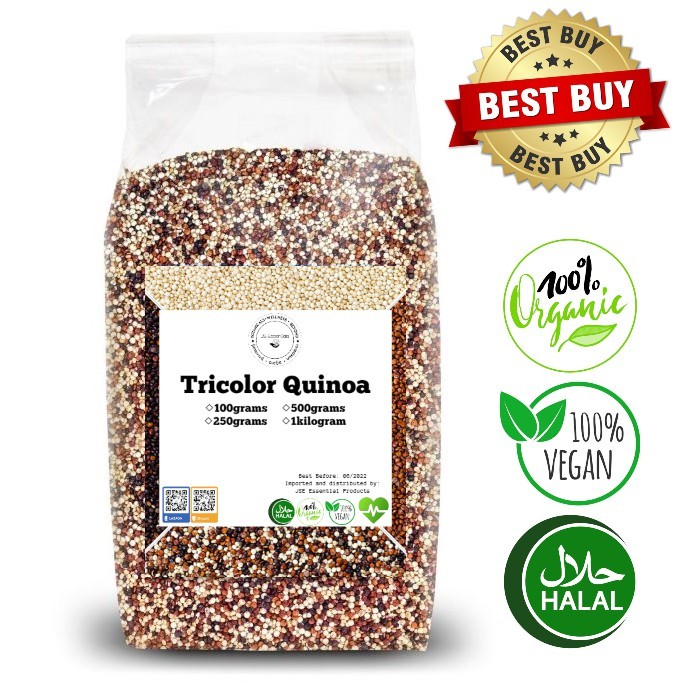 Organic Tricolor Mix Quinoa 250g 500g 1Kilogram | Shopee Philippines
