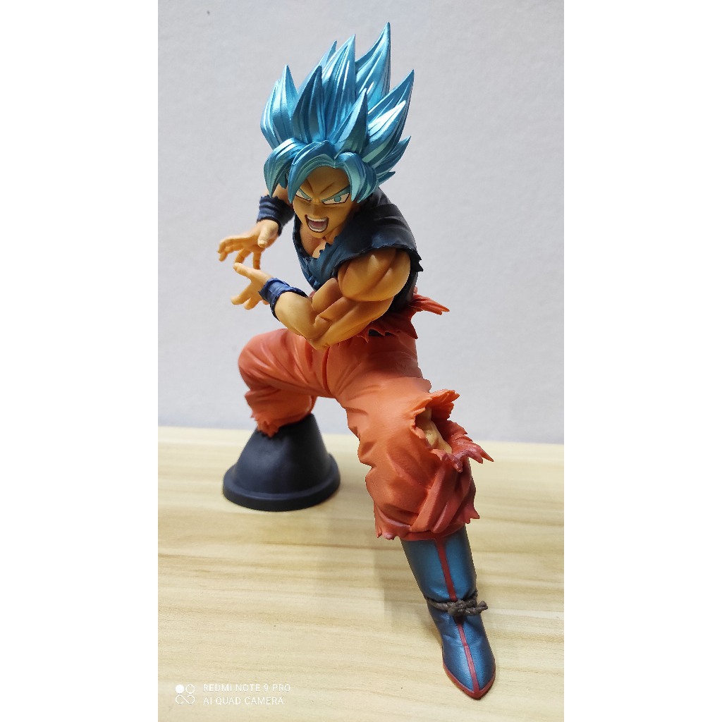 Action Figure Son Goku Super Sayajin Dragon Ball Z Coleção Maximatic