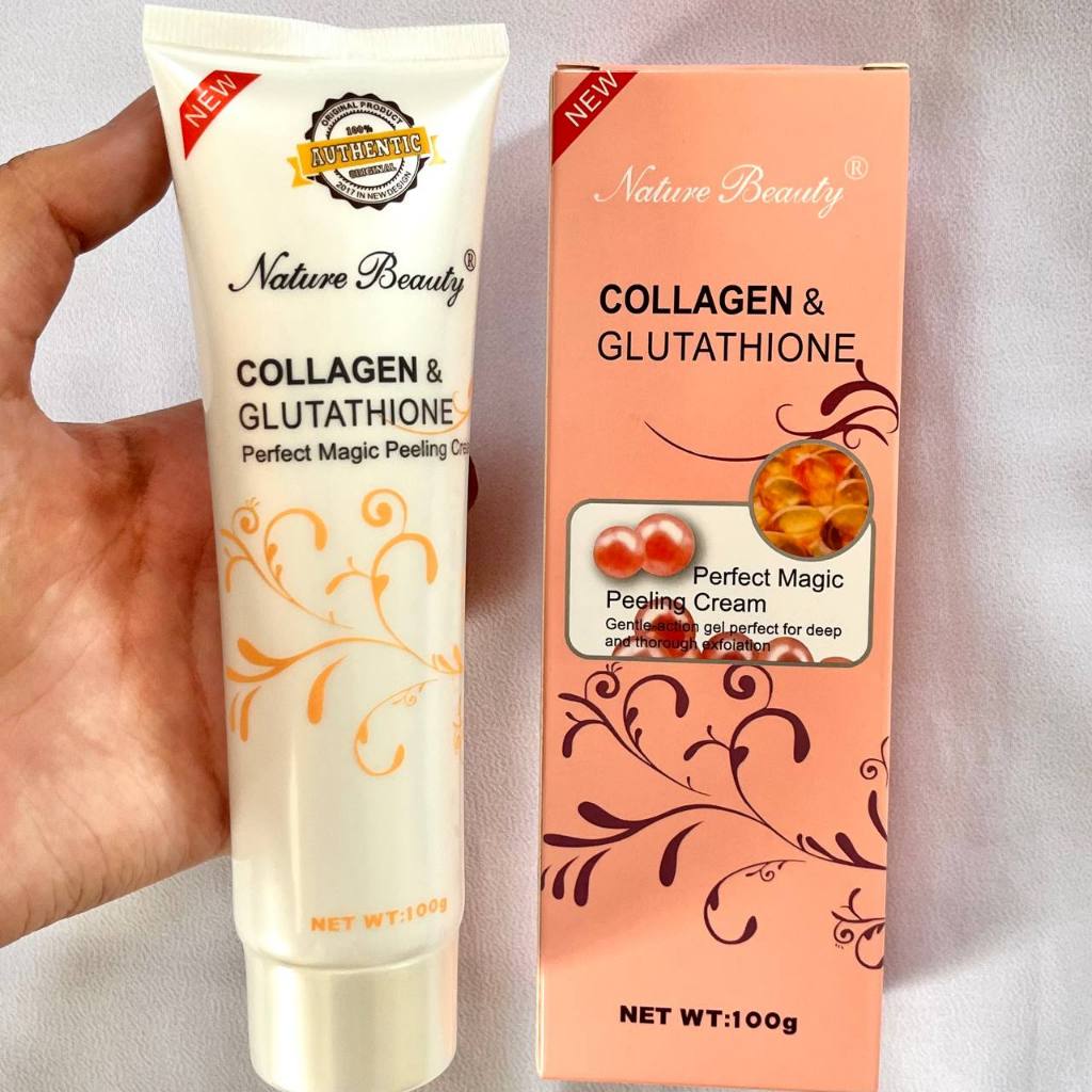 Nature Beauty Collagen & Glutathione Perfect Magic Peeling Cream | Shopee  Philippines