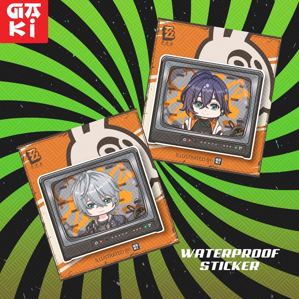GAKI - WATERPROOF STICKER - ZZZ - Zenless Zone Zero | Shopee Philippines