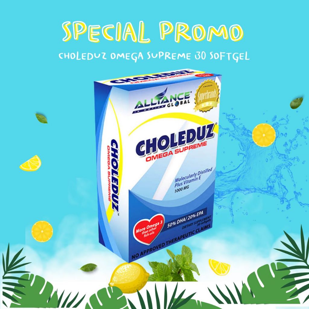 EC CHOLEDUZ OMEGA SUPREME FISHOIL 30 SOFTGELS | Shopee Philippines
