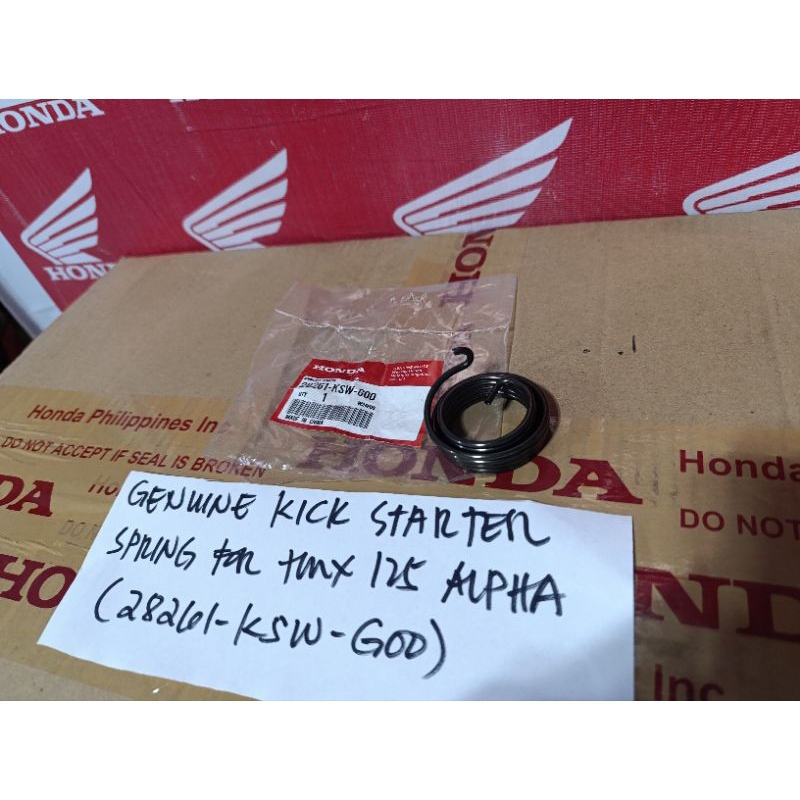 Genuine Kick Starter Spring for TMX 125 Alpha (28261-KSW-G00) | Shopee ...