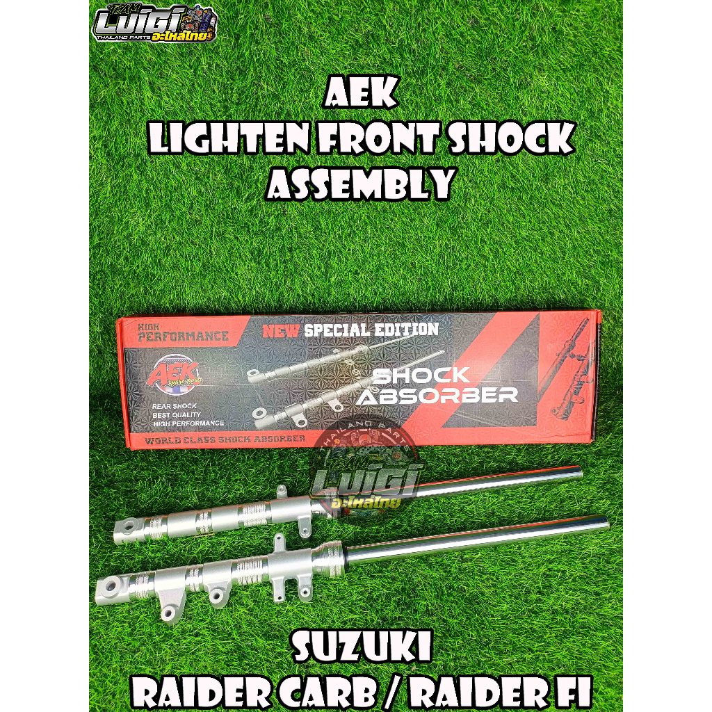 SUZUKI RAIDER 150 FI / RAIDER 150 CARB AEK LIGHTEN FRONT SHOCK ASSEMBLY ...