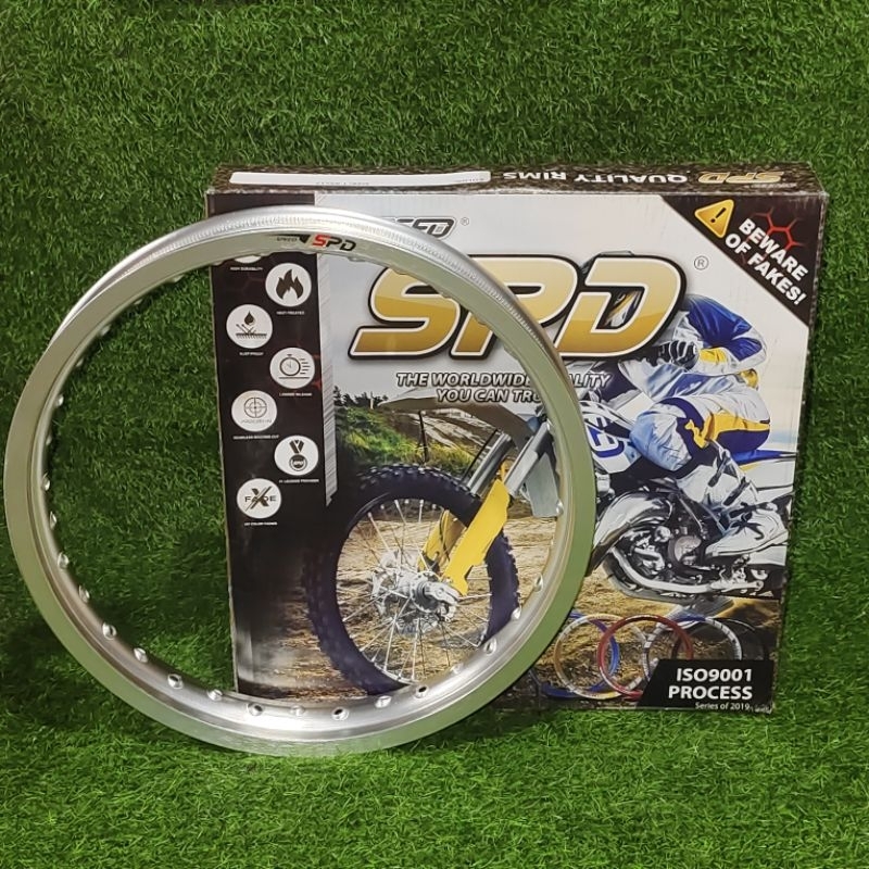 SPD RIM WHEEL ALLOY ORIGINAL 1.85X17 (BLACK SILVER) | Shopee Philippines