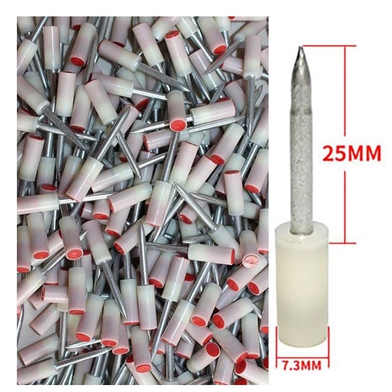 100PCS Nail Gun Bullet Nail Puncher Gun Nail Guns Concrete Steel Wall ...