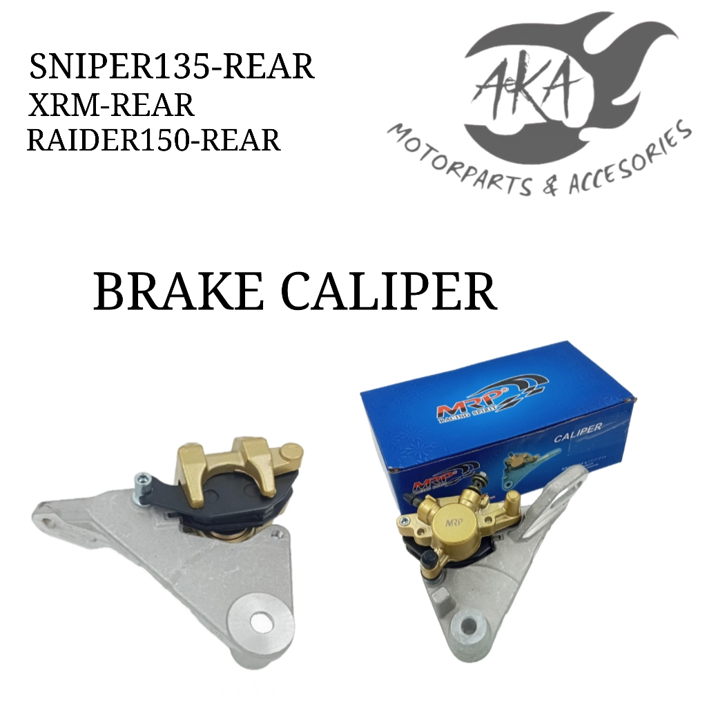 MRP BRAKE CALIPER ASSEMBLY FOR XRM REAR AND RAIDER 150 REAR | Shopee ...