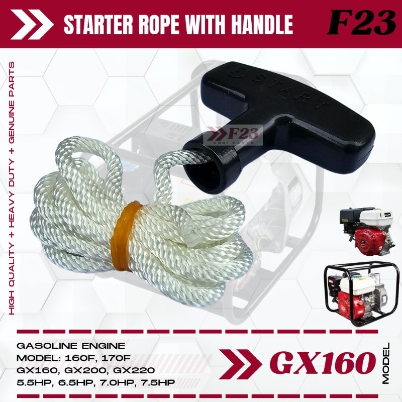 HANDSTARTER SEILZUGSTARTER STARTER 168f für Honda GX160 5.5hp & GX200 6