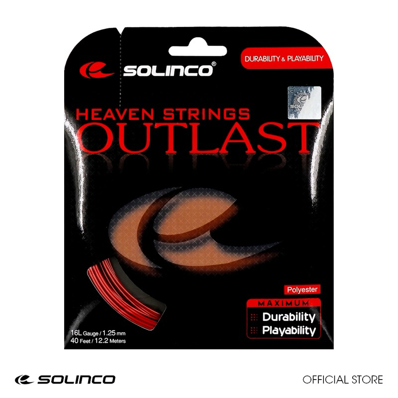 Solinco Tennis String Outlast 16L Set (1.25mm) | Shopee Philippines