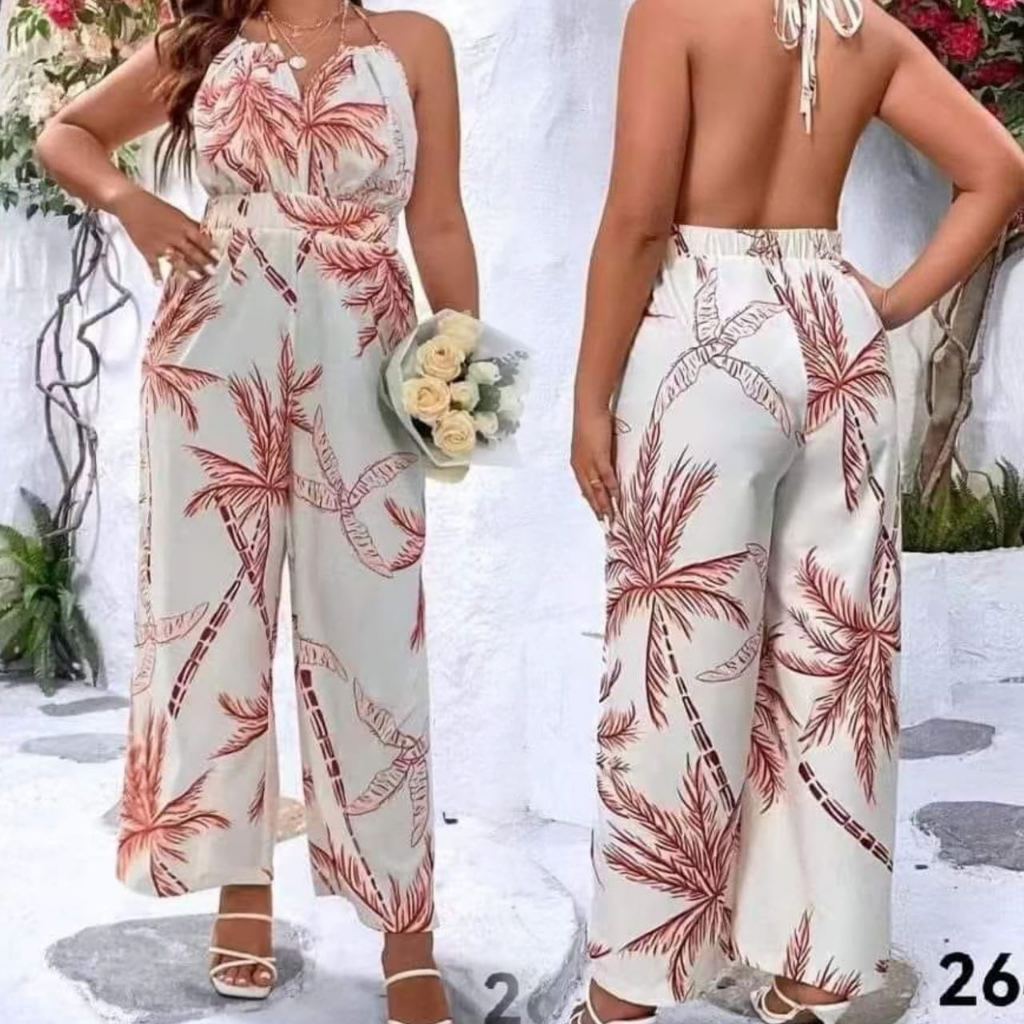 Half and half jumpsuit hotsell