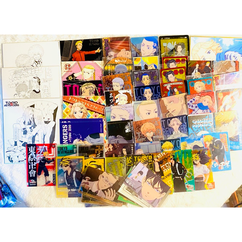Official Tokyo Revengers Assorted Merch Cards Bookmarks Instax | Shopee ...