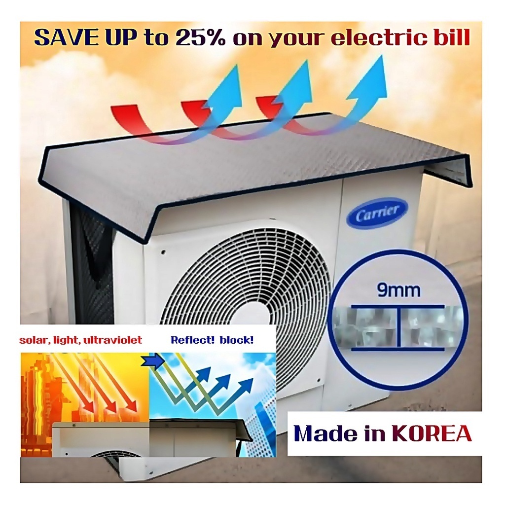 AirCon Cover ( Outdoor Unit ) Rainproof Air Conditioner Cover ...